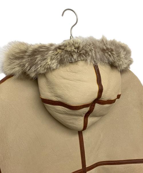 AVIREX（アヴィレックス）AVIREX (アヴィレックス) ムートンジャケット ベージュ サイズ:36の古着・服飾アイテム