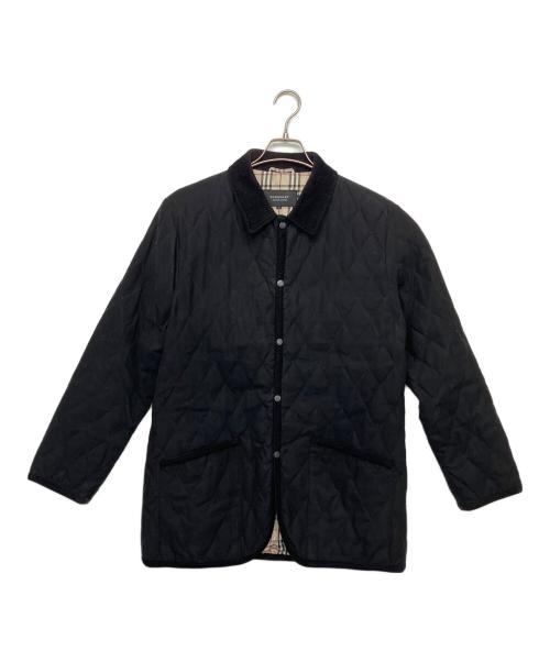 BURBERRY BLACK LABEL（バーバリーブラックレーベル）BURBERRY BLACK LABEL (バーバリーブラックレーベル) キルティングジャケット ブラック サイズ:Mの古着・服飾アイテム