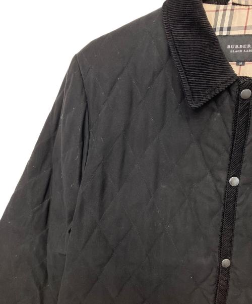 BURBERRY BLACK LABEL（バーバリーブラックレーベル）BURBERRY BLACK LABEL (バーバリーブラックレーベル) キルティングジャケット ブラック サイズ:Mの古着・服飾アイテム