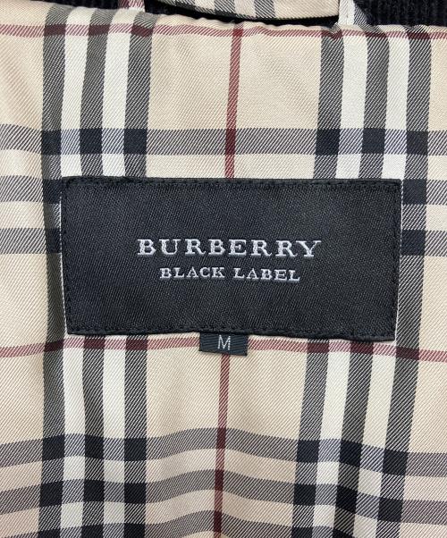 BURBERRY BLACK LABEL（バーバリーブラックレーベル）BURBERRY BLACK LABEL (バーバリーブラックレーベル) キルティングジャケット ブラック サイズ:Mの古着・服飾アイテム