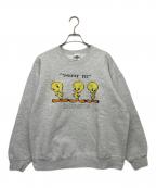 ACME CLOTHINGアクメクロージング）の古着「キャラクタースウェット」｜ライトグレー