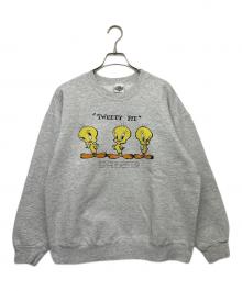 ACME CLOTHING（アクメクロージング）の古着「キャラクタースウェット」｜ライトグレー