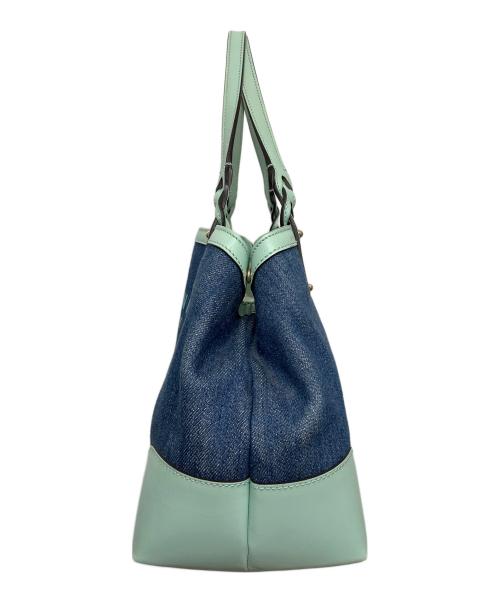 GUCCI（グッチ）GUCCI (グッチ) デニムトートバッグ インディゴの古着・服飾アイテム