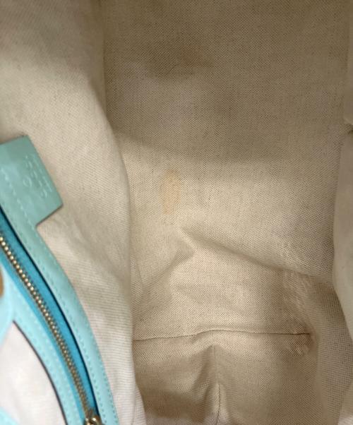 GUCCI（グッチ）GUCCI (グッチ) デニムトートバッグ インディゴの古着・服飾アイテム