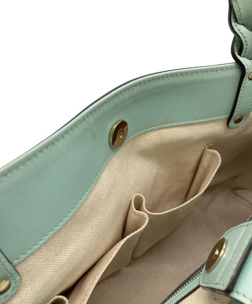 GUCCI（グッチ）GUCCI (グッチ) デニムトートバッグ インディゴの古着・服飾アイテム