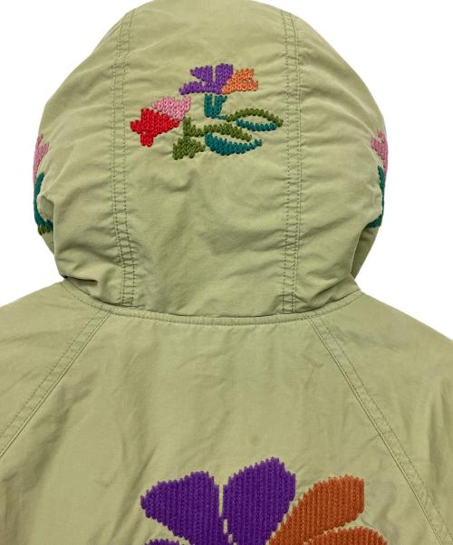 SUPREME（シュプリーム）SUPREME (シュプリーム) Needlepoint Hooded Jacket 	23FW グリーン サイズ:Mの古着・服飾アイテム