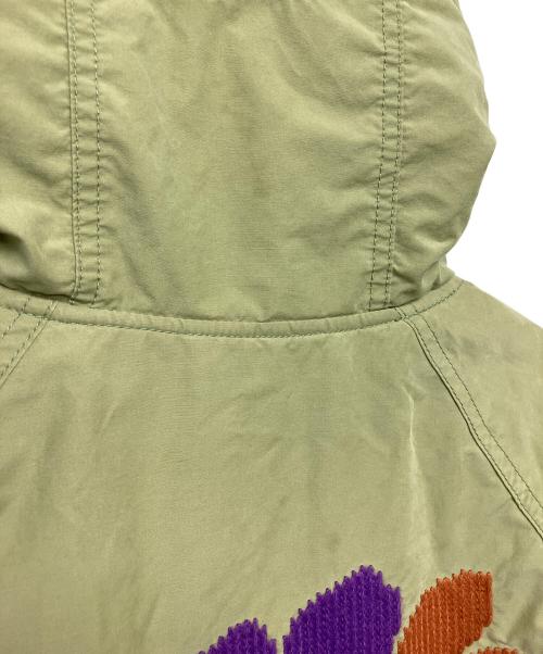 SUPREME（シュプリーム）SUPREME (シュプリーム) Needlepoint Hooded Jacket 	23FW グリーン サイズ:Mの古着・服飾アイテム