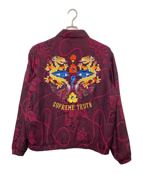 SUPREME（シュプリーム）Supreme (シュプリーム) TRUTH TOUR JACKET パープル サイズ:Mの古着・服飾アイテム