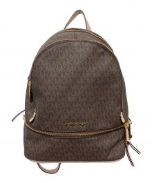 MICHAEL KORS（マイケル・コース）の古着「リュック」｜ブラウン×ピンク