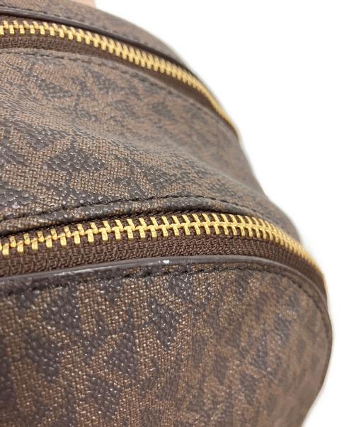 MICHAEL KORS（マイケル・コース）MICHAEL KORS (マイケル・コース) リュック ブラウン×ピンクの古着・服飾アイテム