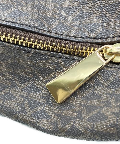 MICHAEL KORS（マイケル・コース）MICHAEL KORS (マイケル・コース) リュック ブラウン×ピンクの古着・服飾アイテム