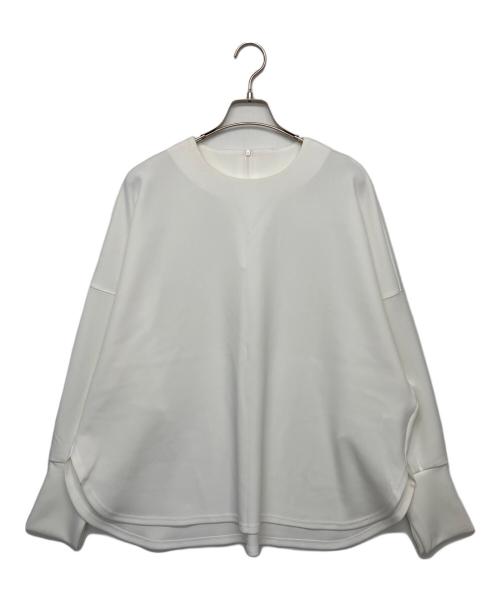 RIVE DROITE（リヴドロワ）RIVE DROITE (リヴドロワ) ポンチョプルオーバー ホワイト サイズ:FREEの古着・服飾アイテム