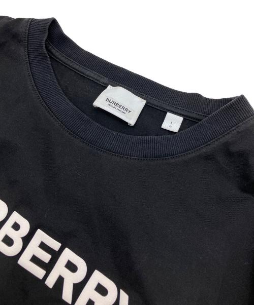 BURBERRY（バーバリー）BURBERRY (バーバリー) 半袖カットソー ブラック サイズ:Lの古着・服飾アイテム