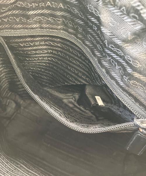 PRADA（プラダ）PRADA (プラダ) ナイロントートバッグ ブラックの古着・服飾アイテム