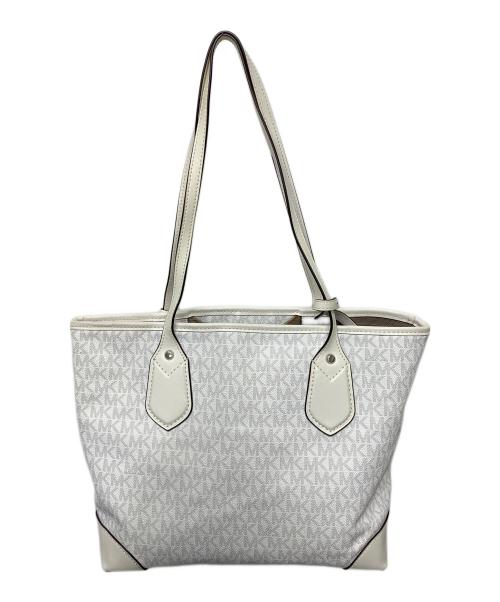 MICHAEL KORS（マイケル・コース）MICHAEL KORS (マイケル・コース) 2WAYバッグ ホワイトの古着・服飾アイテム