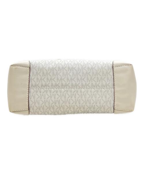 MICHAEL KORS（マイケル・コース）MICHAEL KORS (マイケル・コース) 2WAYバッグ ホワイトの古着・服飾アイテム