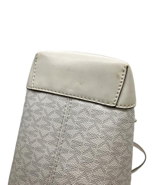 MICHAEL KORS（マイケル・コース）MICHAEL KORS (マイケル・コース) 2WAYバッグ ホワイトの古着・服飾アイテム