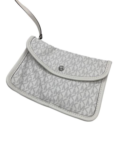 MICHAEL KORS（マイケル・コース）MICHAEL KORS (マイケル・コース) 2WAYバッグ ホワイトの古着・服飾アイテム