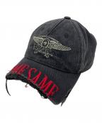 MARTINE ROSEマーティン・ローズ）の古着「キャップ」｜ブラック