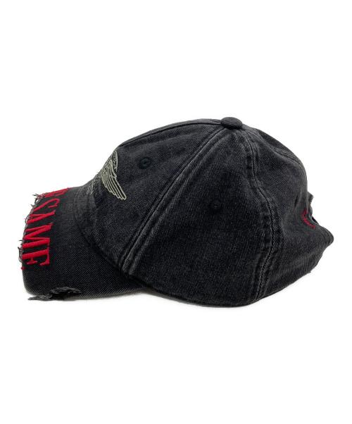 MARTINE ROSE（マーティン・ローズ）MARTINE ROSE (マーティン・ローズ) キャップ ブラックの古着・服飾アイテム