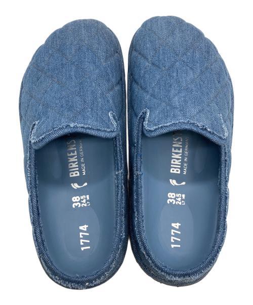 BIRKENSTOCK（ビルケンシュトック）BIRKENSTOCK (ビルケンシュトック) ELISCU デニムシューズ インディゴ サイズ:24.5cmの古着・服飾アイテム
