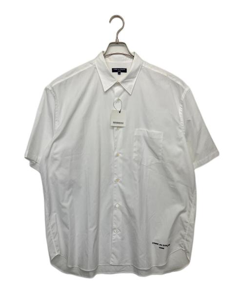 COMME des GARCONS HOMME（コムデギャルソン オム）COMME des GARCONS HOMME (コムデギャルソン オム) 半袖シャツ 24SS ホワイト サイズ:L　の古着・服飾アイテム