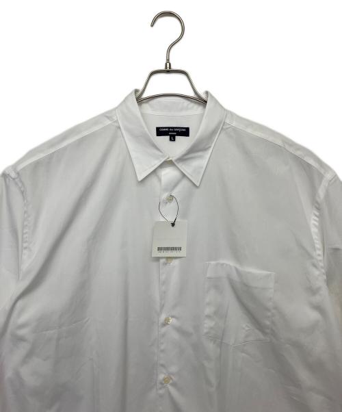 COMME des GARCONS HOMME（コムデギャルソン オム）COMME des GARCONS HOMME (コムデギャルソン オム) 半袖シャツ 24SS ホワイト サイズ:L　の古着・服飾アイテム