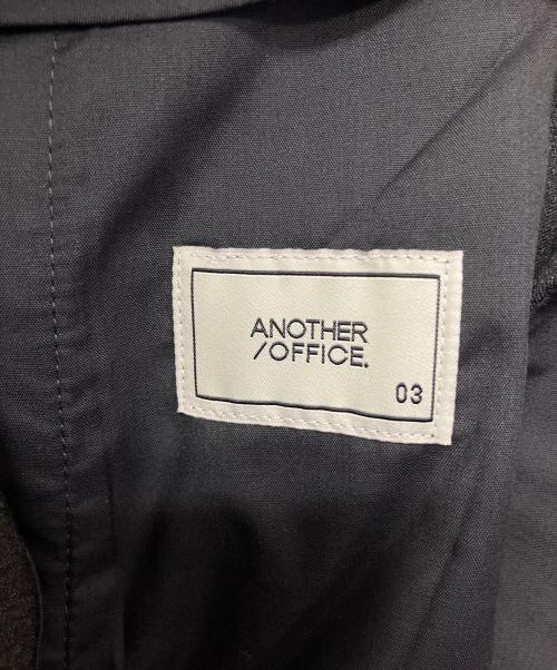 ANOTHER OFFICE（アナザーオフィス）ANOTHER OFFICE (アナザーオフィス) Flow wide Turn-up Pants グレー サイズ:３ 未使用品の古着・服飾アイテム