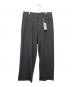 ANOTHER OFFICE（アナザーオフィス）の古着「Flow wide Turn-up Pants」｜グレー