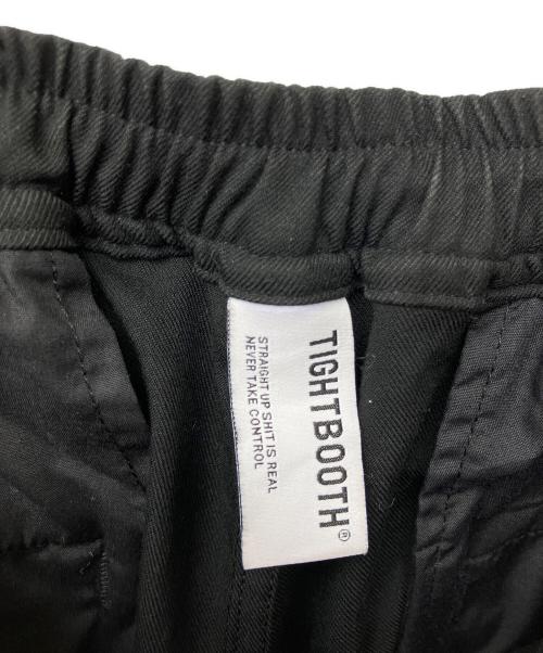 TIGHTBOOTH（タイトブース）TIGHTBOOTH (タイトブース) ワイドパンツ ブラック サイズ:Lの古着・服飾アイテム