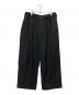 TIGHTBOOTH（タイトブース）の古着「ワイドパンツ」｜ブラック