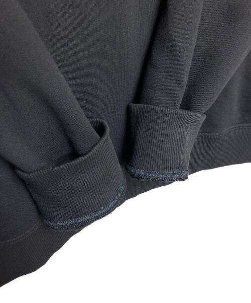 BURBERRY（バーバリー）BURBERRY (バーバリー) ロゴスウェット ブラック サイズ:Lの古着・服飾アイテム