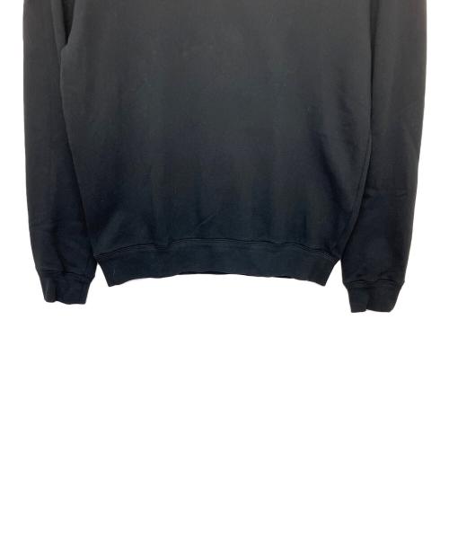 VERSACE（ヴェルサーチェ）VERSACE (ヴェルサーチェ) ロゴスウェット ブラック サイズ:XLの古着・服飾アイテム