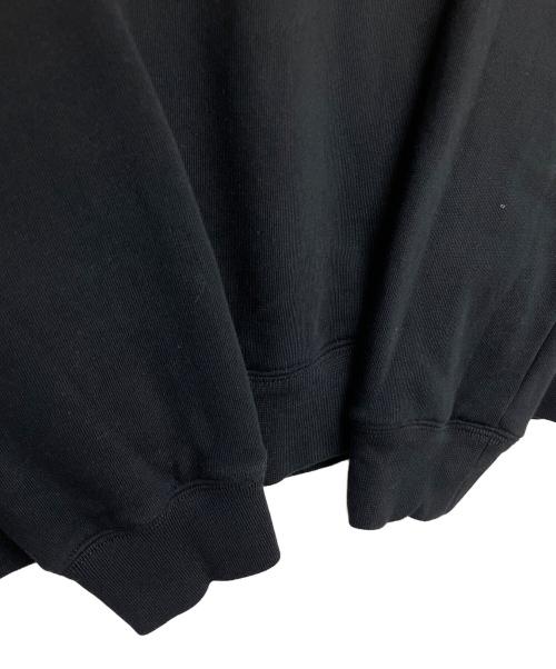 VERSACE（ヴェルサーチェ）VERSACE (ヴェルサーチェ) ロゴスウェット ブラック サイズ:XLの古着・服飾アイテム