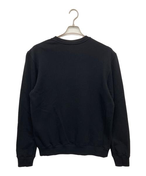 VERSACE（ヴェルサーチェ）VERSACE (ヴェルサーチェ) ロゴスウェット ブラック サイズ:XLの古着・服飾アイテム