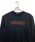 VERSACE (ヴェルサーチェ) ロゴスウェット ブラック サイズ:XL：25000円