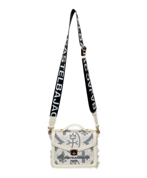 CASTELBAJAC（カステルバジャック）CASTELBAJAC (カステルバジャック) ショルダーバッグ アイボリーの古着・服飾アイテム