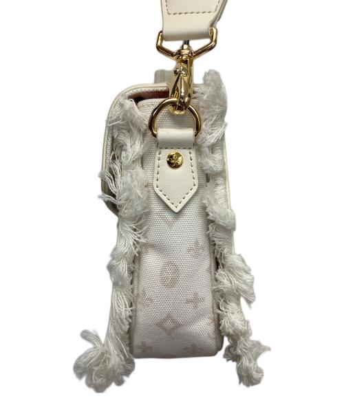 CASTELBAJAC（カステルバジャック）CASTELBAJAC (カステルバジャック) ショルダーバッグ アイボリーの古着・服飾アイテム