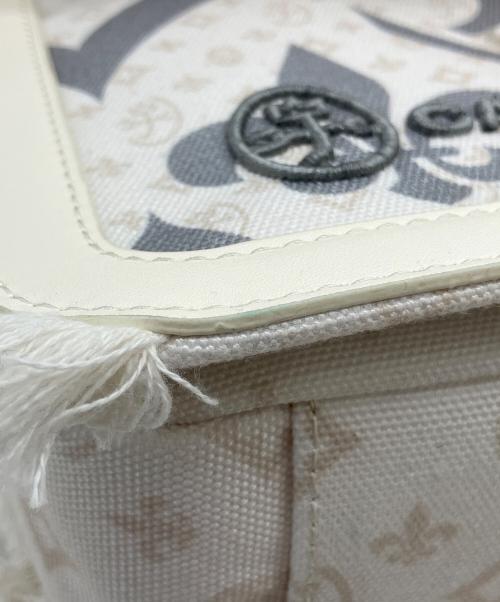 CASTELBAJAC（カステルバジャック）CASTELBAJAC (カステルバジャック) ショルダーバッグ アイボリーの古着・服飾アイテム