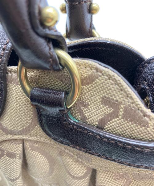 Salvatore Ferragamo（サルヴァトーレ フェラガモ）Salvatore Ferragamo (サルヴァトーレ フェラガモ) ガンチーニ ベージュの古着・服飾アイテム