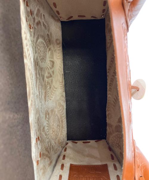 GRACE CONTINENTAL（（グレースコンチネンタル）GRACE CONTINENTAL (（グレースコンチネンタル) CARVING TRIBES ブラウンの古着・服飾アイテム