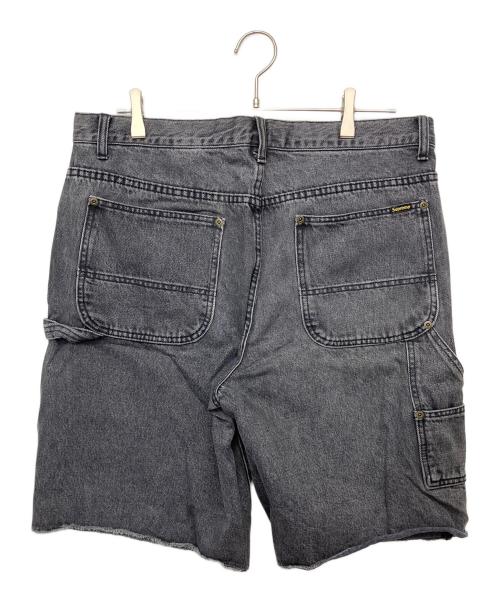 SUPREME（シュプリーム）SUPREME (シュプリーム) Cutoff Double Knee Denim　ハーフパンツ ブラック サイズ:86cm (W34)の古着・服飾アイテム