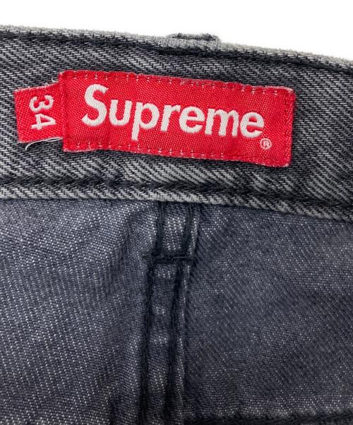 SUPREME（シュプリーム）SUPREME (シュプリーム) Cutoff Double Knee Denim　ハーフパンツ ブラック サイズ:86cm (W34)の古着・服飾アイテム