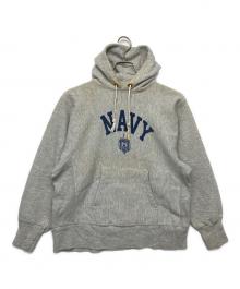 Champion REVERSE WEAVE（チャンピオン リバース ウィーブ）の古着「US NAVY 80s トリコタグ」｜グレー