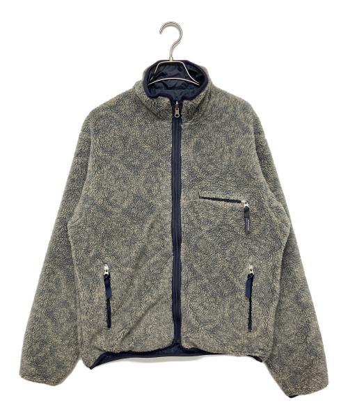 Patagonia（パタゴニア）Patagonia (パタゴニア) グリセードジャケット キモノ グレー×ブラック サイズ:Mの古着・服飾アイテム