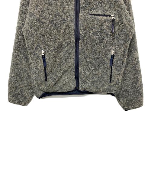 Patagonia（パタゴニア）Patagonia (パタゴニア) グリセードジャケット キモノ グレー×ブラック サイズ:Mの古着・服飾アイテム