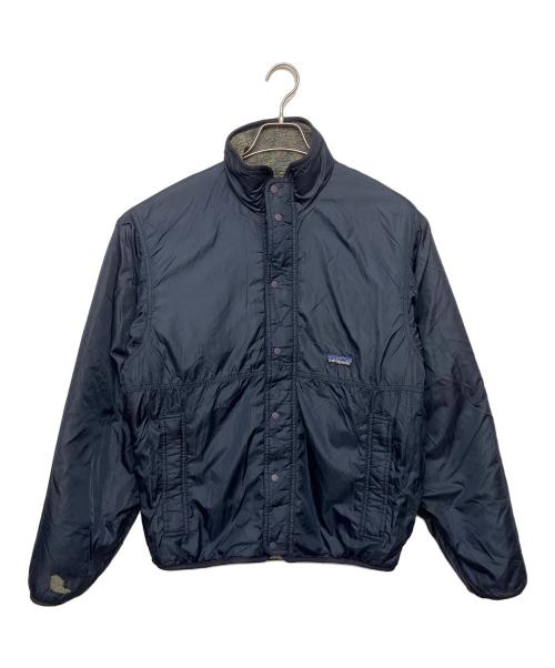 Patagonia（パタゴニア）Patagonia (パタゴニア) グリセードジャケット キモノ グレー×ブラック サイズ:Mの古着・服飾アイテム