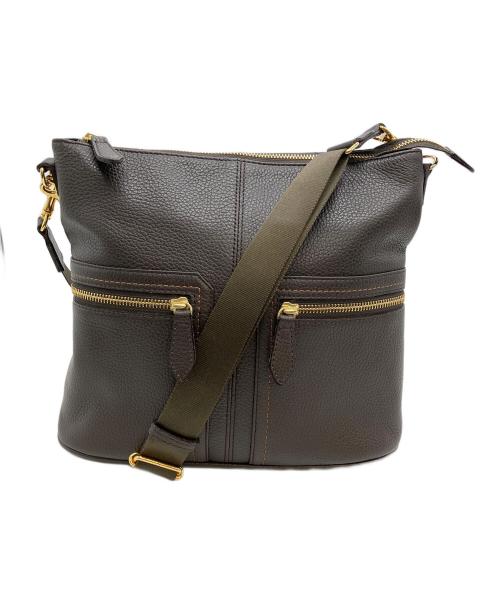 傳濱野（デンハマノ）傳濱野 (デンハマノ) 2WAYショルダーバッグ ブラウンの古着・服飾アイテム