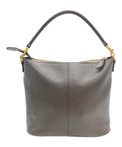 傳濱野（デンハマノ）傳濱野 (デンハマノ) 2WAYショルダーバッグ ブラウンの古着・服飾アイテム