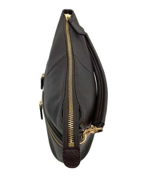 傳濱野（デンハマノ）傳濱野 (デンハマノ) 2WAYショルダーバッグ ブラウンの古着・服飾アイテム